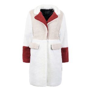 NWT Steve Madden Women's Sherpa Colorblock Jacket